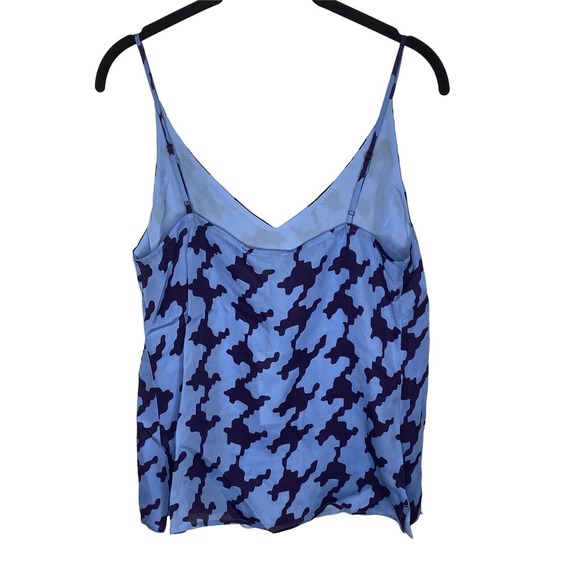 NWT L’Agence V Neck Camisole Size XS Gabriella 100%‎ Silk Dusk/Dark Aster - Picture 4 of 10